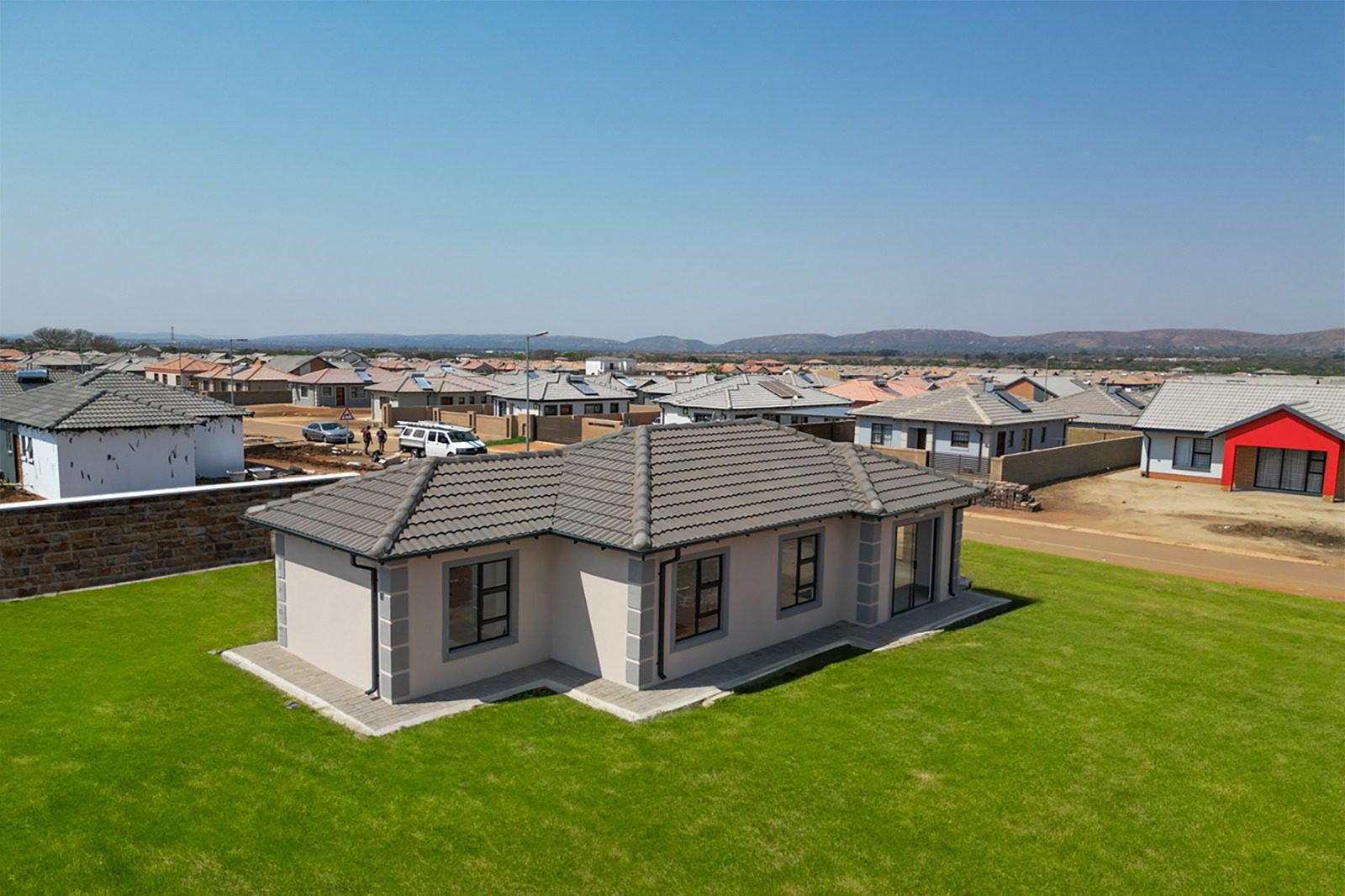 newly build home by Merckor